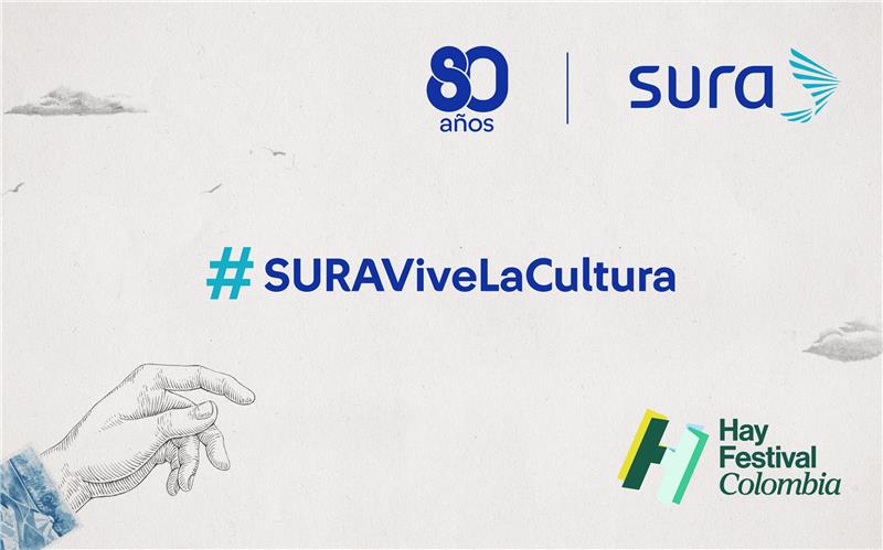 SURA y Bancolombia invitan a vivir el Hay Festival 2025: democracia y cambio climático serán temas clave en esta edición